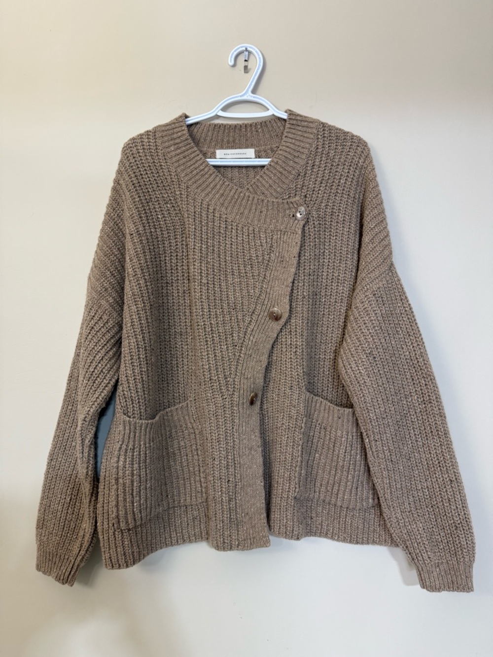 MONICA CORDERA Chunky Wool Cardigan (see measurements) - Picture 6 of 16